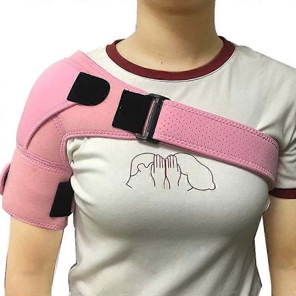Skulderstøtte til Kvinder Neopren Skulderstropper pink