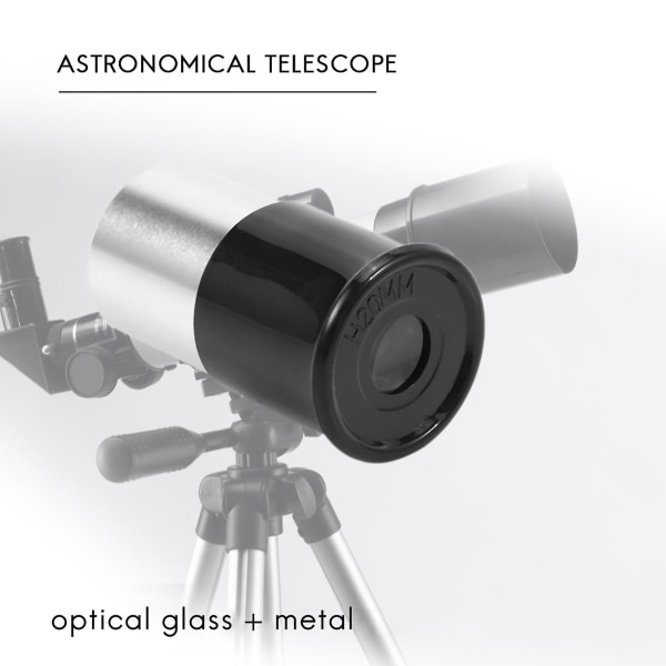 Astronomisk Teleskop 0,965 Tommer H20mm Okularlinse Fullt Multi-belagt Optisk Glass For Astronomi T