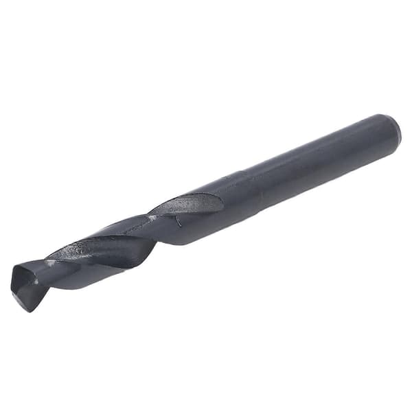 Reducerede Skaft Bor HSS Twist Lige 1/2in Skaft Boreværktøj 13.5mm Sort YEMAA