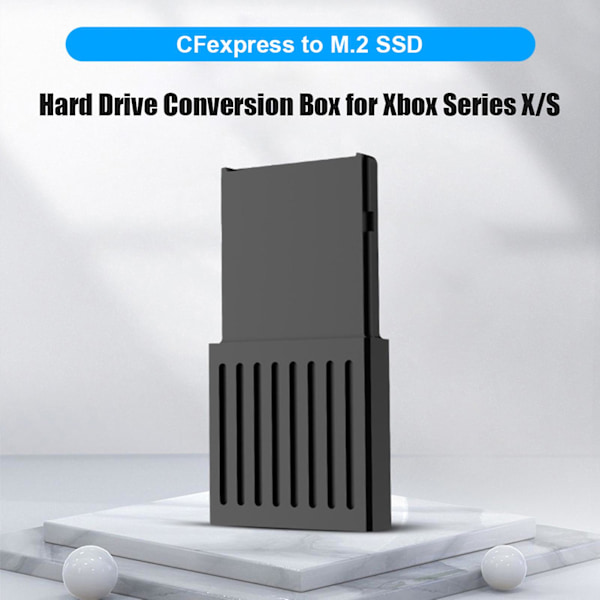 1 Set Hårddiskkonverteringsbox Ett kort Dubbelanvändning Hög Hastighet Linje Extern Hårddisk Utbyggnadskort Box för Xbox Series X