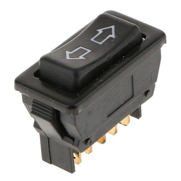 Universal 12v 20a 2-veis Momentan Elektrisk Vindu Antenne Opp Ned Vippebryter Bil Varebil Antenne Trykkpass 1/2stk