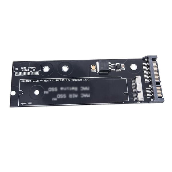 SSD til SATA Konverterkort til 2012 Support RETINA A1465/A1466/A1435/A1436 7+17Pin SSD