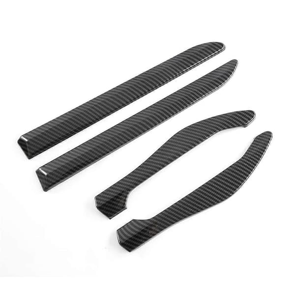 4 STK Sidevinge Panel Trim Cover Dekoration Kulfiberfarve til Seal / ATTO 4