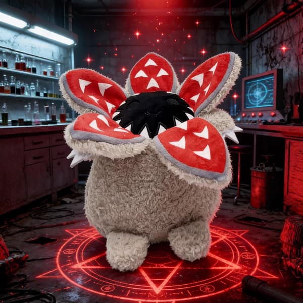 Stranger Things Demogorgon Plyschleksak/Människätande Blomfigur