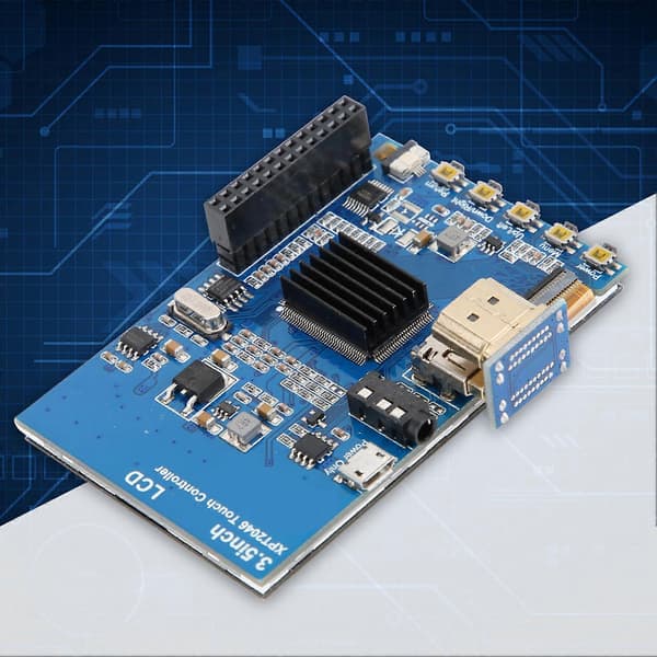 3,5 tommer 1080P IPS Bred Betragtningsvinkel LCD Touch Screen Display til Raspberry Pi 4B