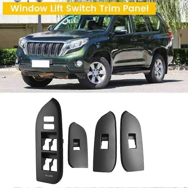 Bil Forreste Venstre Vindue Lås Glas Løft Switch Trim Panel Dæksel 74232-60600-C0 til Prado LC150 2010-2