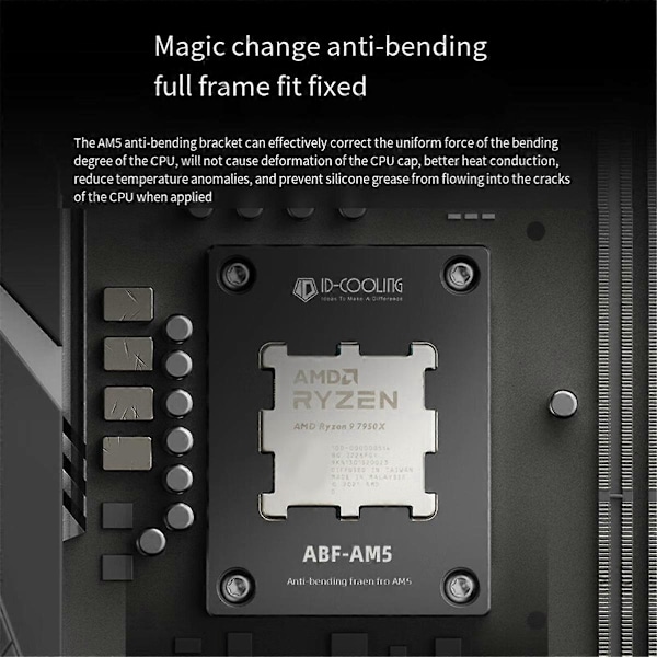 AM5 Platform CPU Beslag Mod Bøjning Anti-Knus Beslag ABF-AM5 Anti-Deformation Beslag