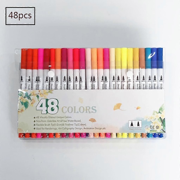Vattentäta akrylfärgpennor Scrapbooking Markers Set