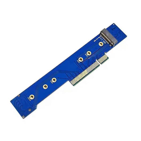 Adapterkort til 1U Chassis PCIe 3.0 4.0 X8 til 2 stk. NVMe M.2 NGFF SSD Splitterkort Adapterkort