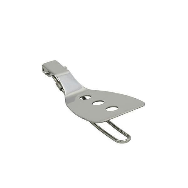304 rustfritt stål sammenleggbar flat stekespade