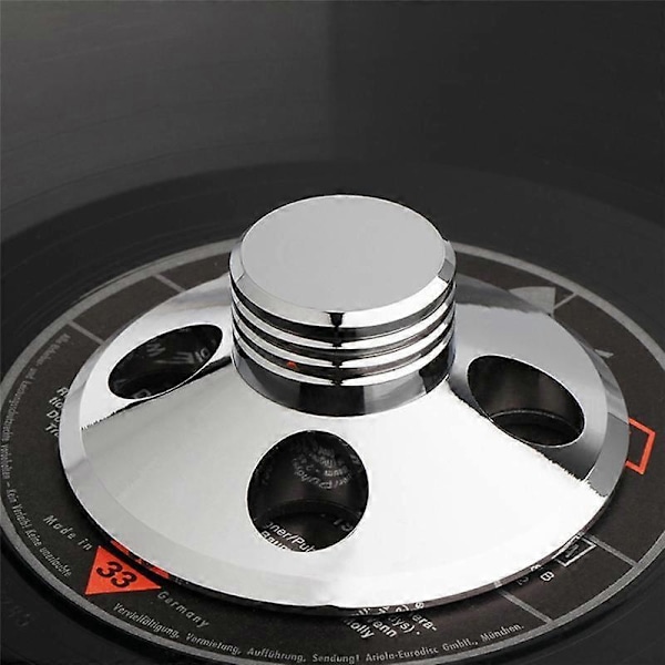 Uudet Audio LP Vinyylisoittimet Metallilevy Stabilisaattori Levysoittimen Painokiinnike Hifi