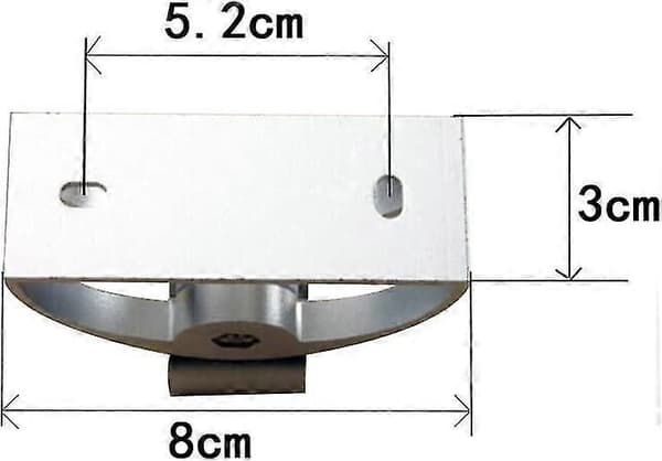 Roterande Duschhållare Blank Aluminium DIY Badrum Solid Duschhuvudhållare