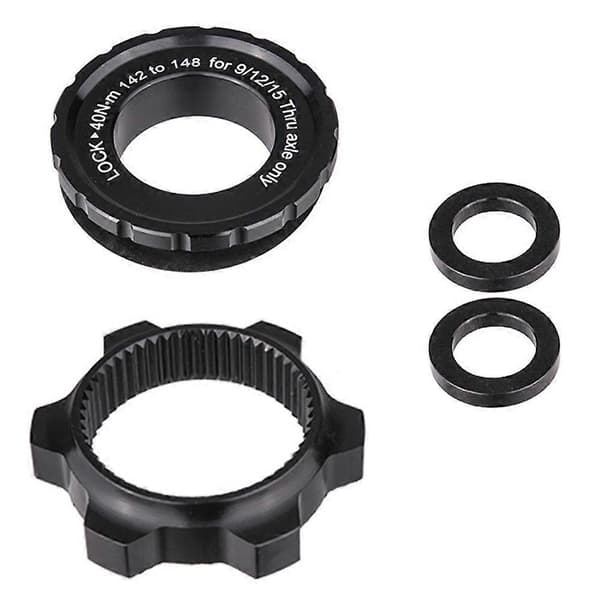 Center Lock Hub Boost Adapter, Center-Lock til 6-huls, 12X142 til 12X148