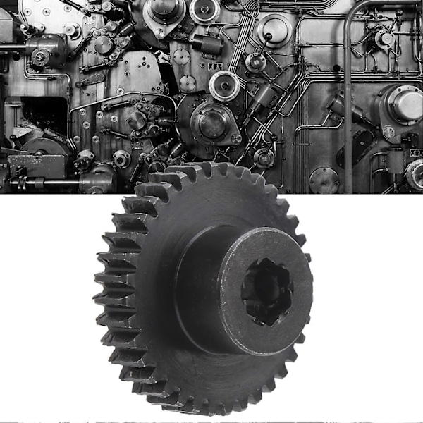 4303-4008-0036 Hammaspyörä Valurauta 36 Hampainen 8mm Kuusiokoloinen Teollisuusrobotin Osia