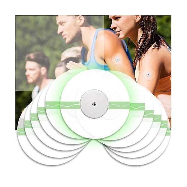 30 stk./sett Sports Sensor Patch Protector Freestyle Selvklebende lapper Klar Vanntett Sensorbeskyttelse
