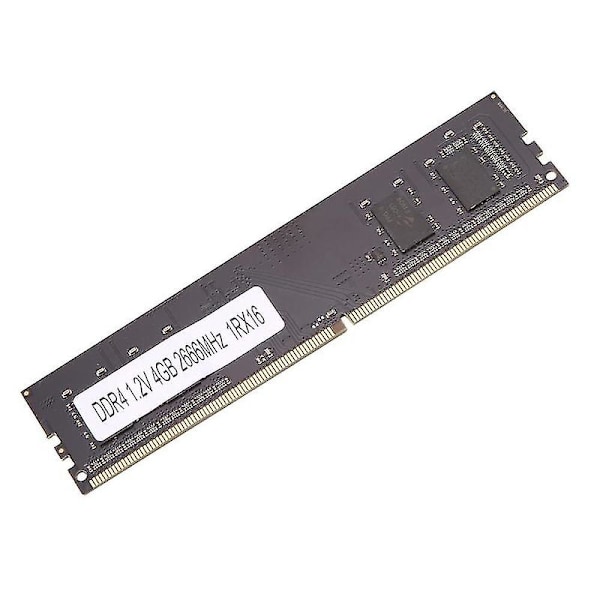 Ddr4 4gb 2666mhz hukommelse ram pc4-21300 hukommelse 288pin 1rx16 1.2v desktop ram hukommelse til stationær pc