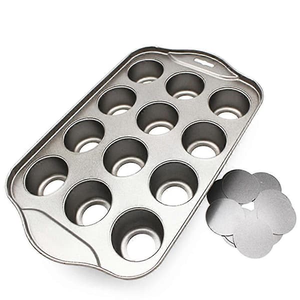 12 Mini Kakeform Cheesecake Cup Non-stick Muffins Cupcake Bakebrett