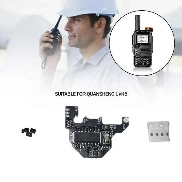 SI4732 Kortvågsmodifikationsmodul+2XDonut-antenn+Programmeringskabel för UVK5/UVK6 DIY Kortvågsmodulsats