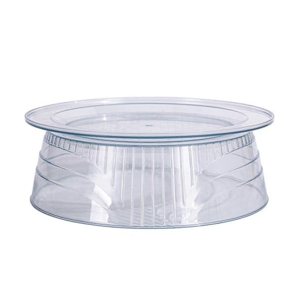 Mikrovågsugnsskydd för mat, transparent, stapelbar, BPA-fri, livsmedelsklassad plast, bordsskydd, dammskydd, kökstillbehör