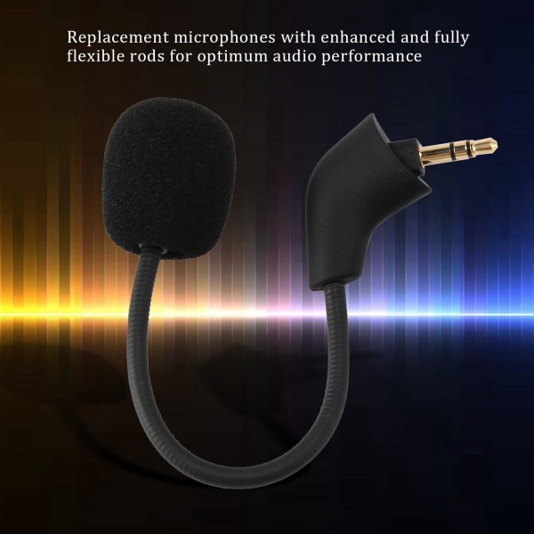 Ersättningsmikrofon för spel för KINGSTON HyperX Cloud II /Cloud Core datorspelheadset