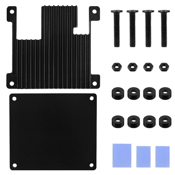 For Orange Pi Zero 2 Aluminum Case Development Board Protection Cooling Shell Metal Protective Pass