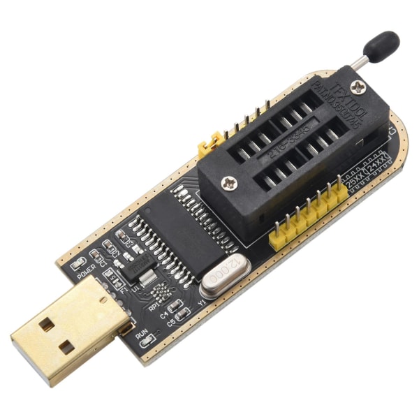 SOP8 SOIC8 Testklips for EEPROM 25CXX / 24CXX med CH341A 24 25 Serie EEPROM Flash BIOS USB Programmer