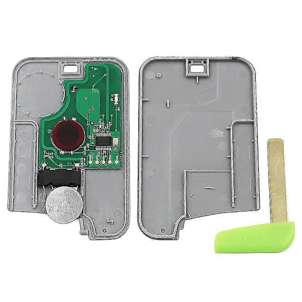 2-knapps Smart Card Fjärrnyckel För Renault Laguna Espace Vel Satis 2001-2007 433mhz Id46 Chip Pcf7947 Med Text På Skalet