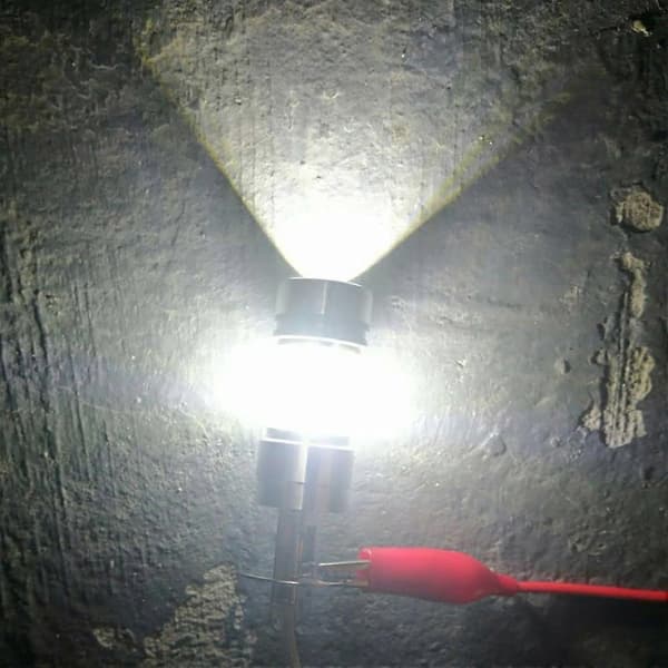 2 stk H3 100W 20SMD Bilkjøretøy Lyssterk LED Front Tåkelys Kjørelys Pære