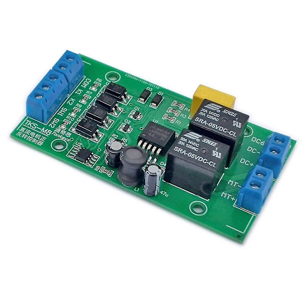 DC 6V 12V 24V DC Motor Forward and Reverse Controller 20A High Current with Limit Relay Driver Lifting Control Board P0