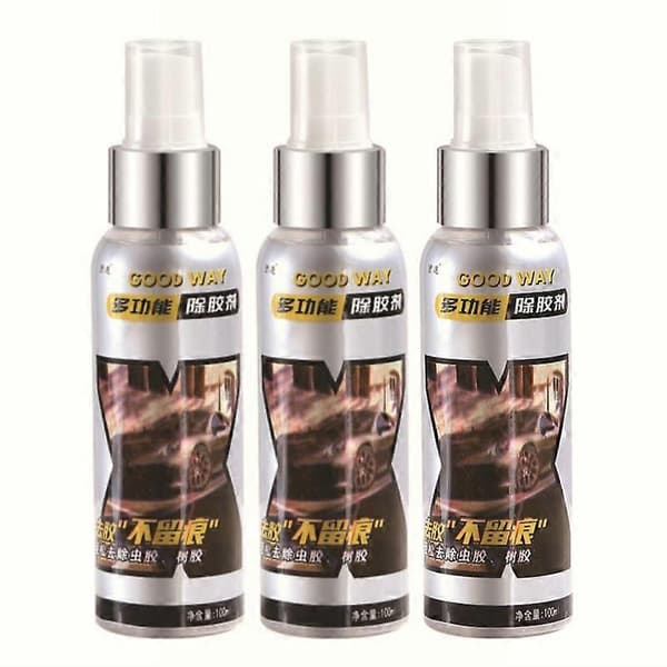 1-3 stk. Klæbefjerner Spray 30 ml, Klæberestfjerner til fjernelse af genstridige rester 100 ml 3pcs