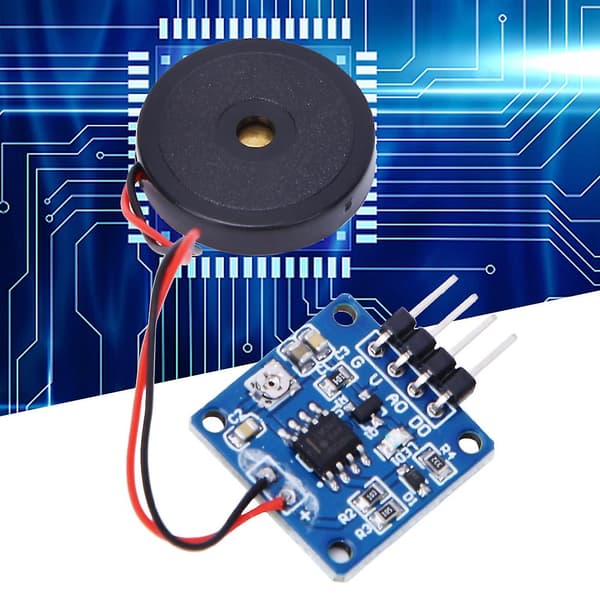 Piezoelektrisk Vibrasjonsbrytermodul - 5.0V DC
