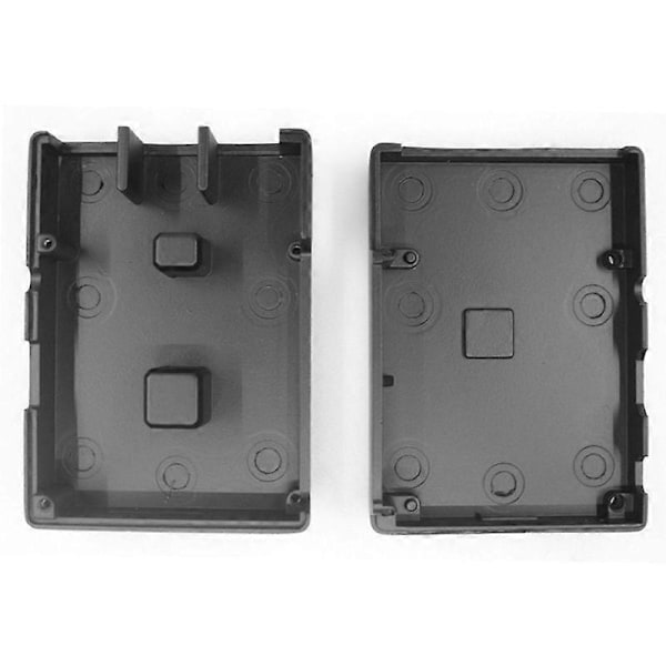 För 3B/3B+ Pi Aluminiumlegering Skal Kylning Metallfodral för Pi Raspberry 3B Kylfläns