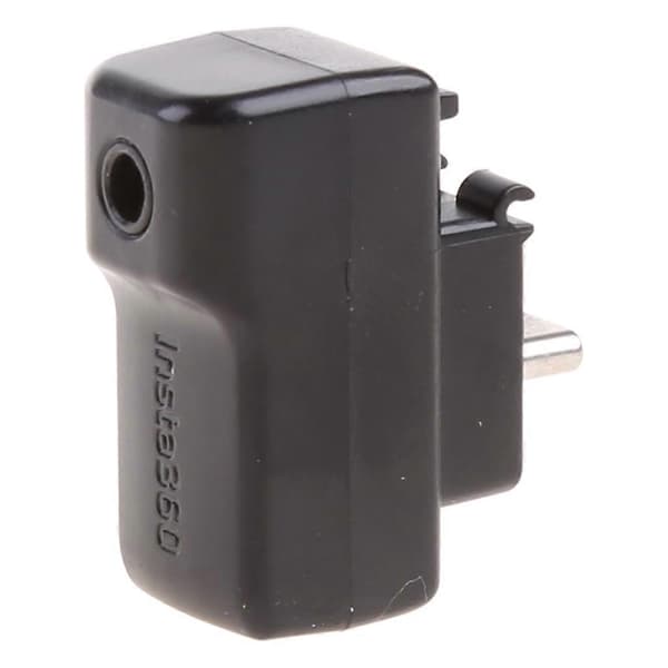 Oppgradert mikrofonadapter for Insta360 One X3 actionkamera