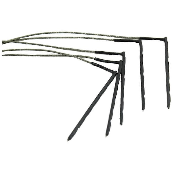 5 st Flexibla Akustisk Gitarr Transducer Känslighet Piezo Bro Pickup Kabel