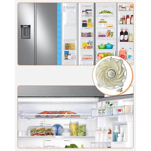 DA31-00342A Jääkaapin Höyrystimen Tuuletinmoottori Samsung Jääkaappiin, Korvaa EAP12590899, 4982090,