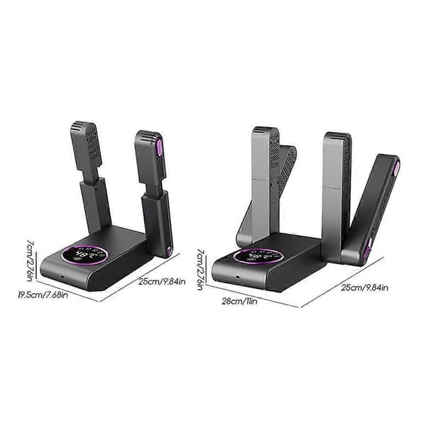 Intelligent Timer Skotørrer Smart Foldbar Elektrisk Skotørringsmaskine til Sko