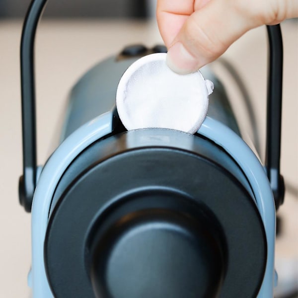 3-pack Återanvändbara Nespresso-kapslar med 100 folieöverdrag - Rostfritt stål påfyllningsbara kaffekapslar för N