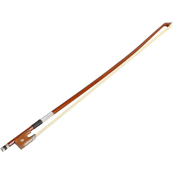 Elegant og profesjonell 1/2 fiolinbue brun bue for fioliner med førsteklasses, praktisk og solid fiolin