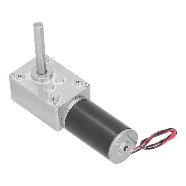 Maskväxelmotor DC Självlåsande Mini Hastighetsreducering Elektrisk Växellåda Reducerare Motor DC24V 40RPM