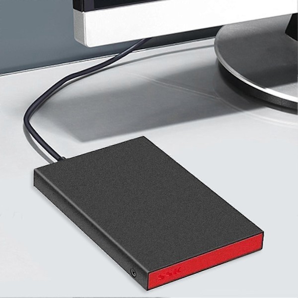 Harddisk Kabinet Højtydende Stabil Transmission Kompatibilitet Datalagring USB3.0/Type-C 3.1 2.5 Tommer SATA Ekstern HDD Kabinet SSD Case