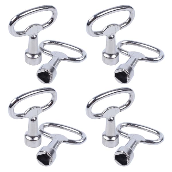 Nøglehul til Bolt Trekant Metalpanel 8 mm 8 stk