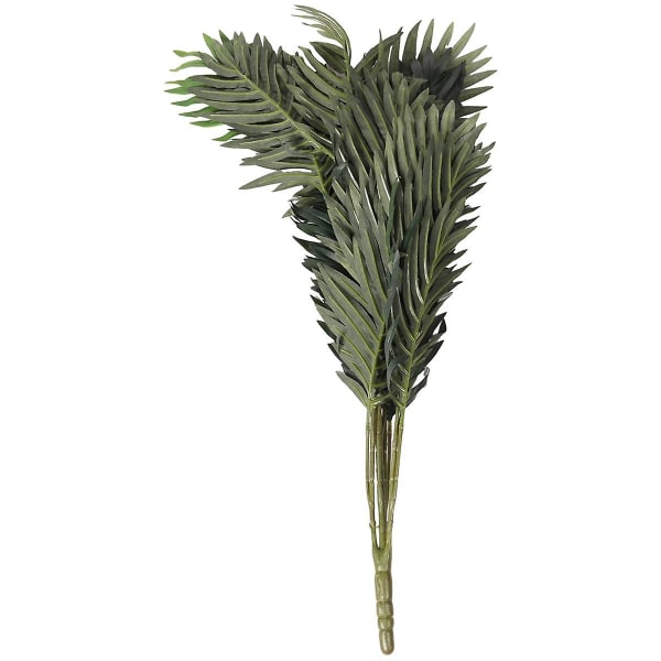 Kunstig palmeplanteblad kunstig falsk tropisk kunstig plante med stort palmeblad