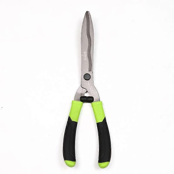 46 cm häcksax, Manuell häcktrimmer med stort 23 cm non-stick blad