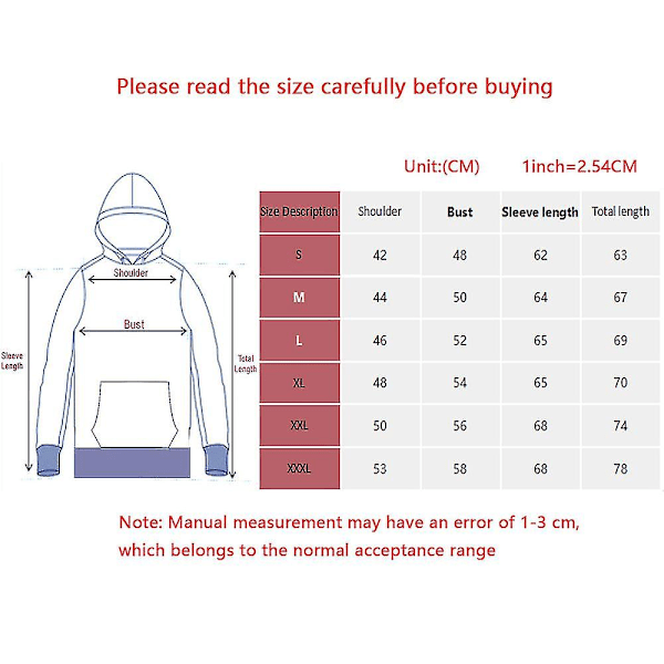 Unisex Pullover Hættetrøje Letvægts Hættetrøje