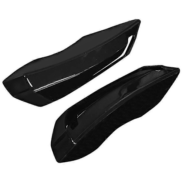 Til Yamaha Xmax 250 300 400 2018-19 Front Blinklys Dæksel Skinnende Sort