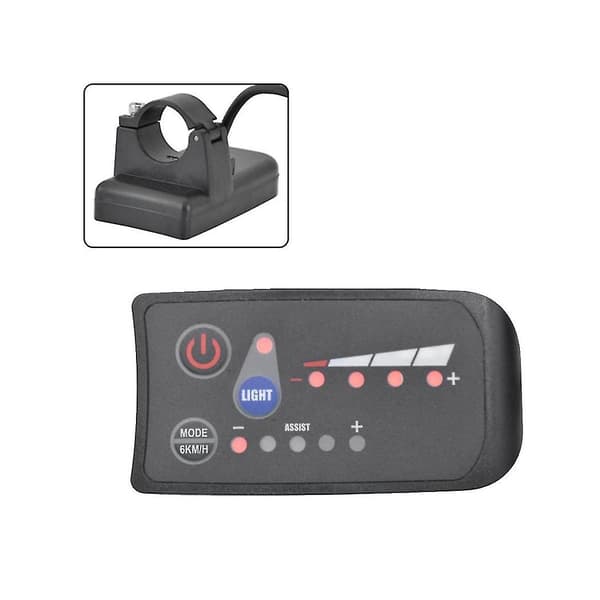 S810 E-cykel Meter LED Display 48v Ip65 Uart Protokol Til Elcykel Elektrisk Cykel Meter 5pin