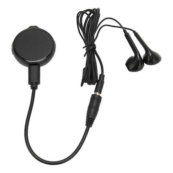 Mini Röstinspelare Trendig Multifunktionell AI Smart HD Brusreducering Röstaktiverad Inspelare för Konferens Neutral Engelska, Svart 16GB