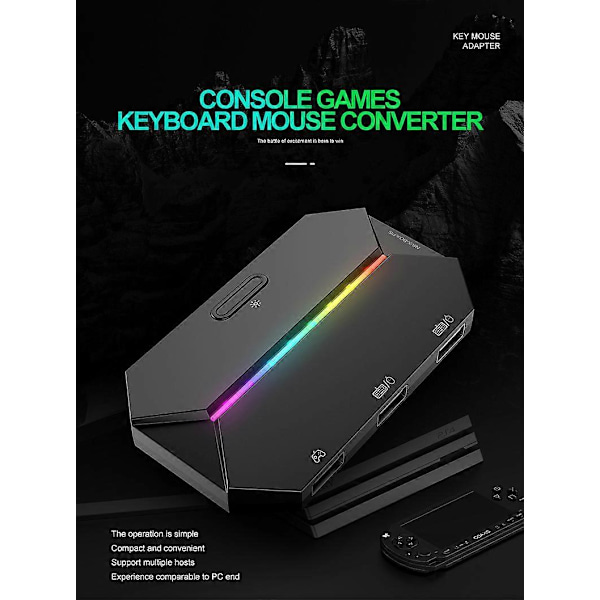 G6L Tastatur Mus Konverter Kablet Mobil Controller Adapter til PS3 PS4