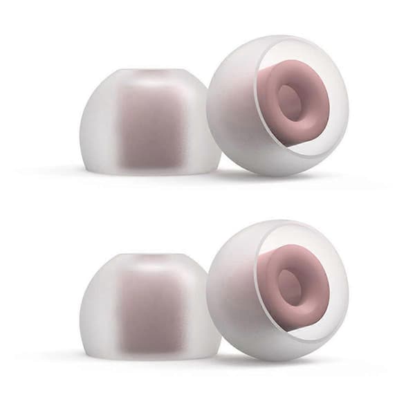 2 Par - APB T300 Diskant/Bas Forbedrings Øretelefoner Ørepropper Bløde Silikone Øretelefoner (T300B+T300T) til WF1000XM3,S,D