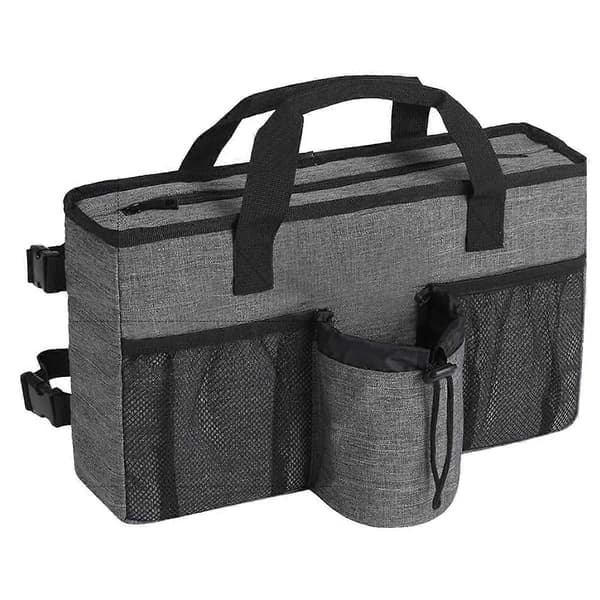 Foldbare Rollator Tilbehør med Kopholder & Organizer Lomme